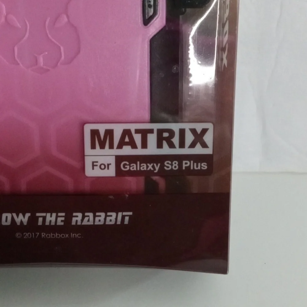 Rabbox Matrix Galaxy S8 Plus Cell case. NIB